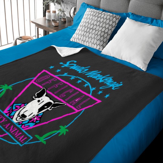 Discover Spuds Mackenzie The Original Party Animal Baby Blankets