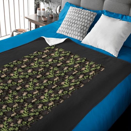 Discover Gorillas mad Graphic Baby Blankets