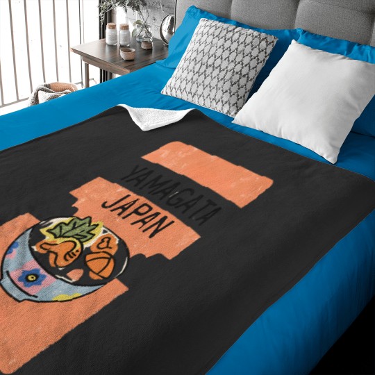 Discover Yamagata Prefecture 2197 Baby Blankets