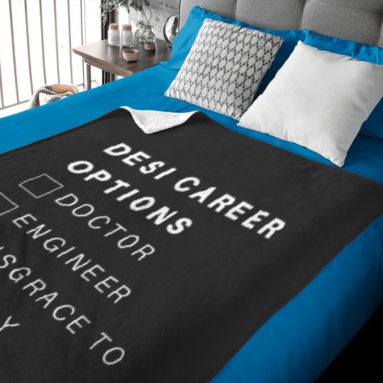 Discover Desi career options Baby Blankets