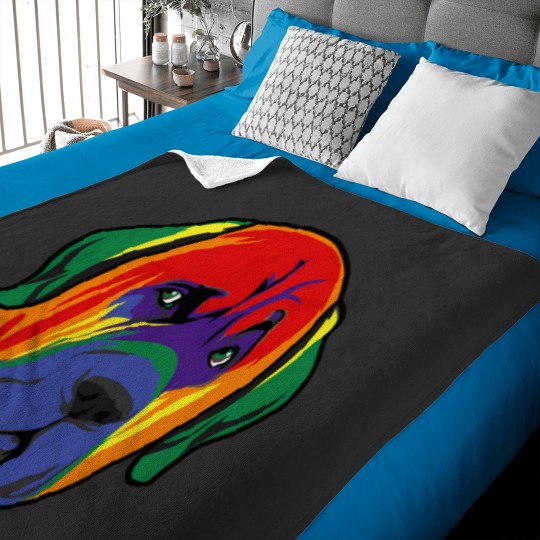 Discover Rainbow Brim The Mastiff 3070 Baby Blankets