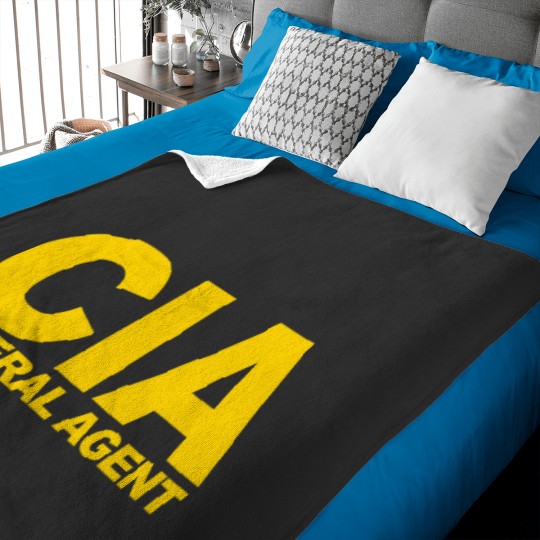 Discover CIA Federal Agent Baby Blankets