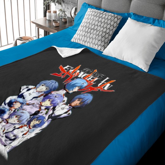 Discover Rei Ayanami Evangelion Baby Blankets