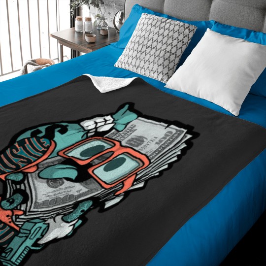Discover Hustle Hard Hip Hop Baby Blankets