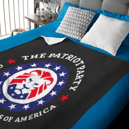 Discover patriot party of united states lion logo Baby Blankets