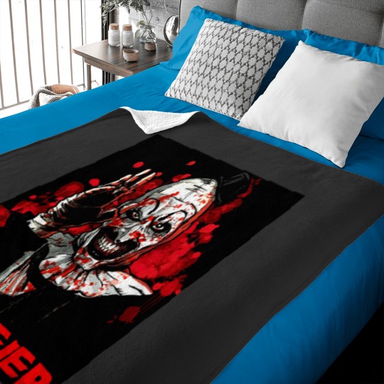 Discover Great Model Terrifier Movie Horror Art The Clown Awesome For Movie Fan Baby Blankets