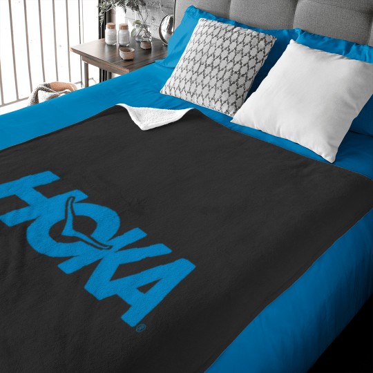 Discover Hoka Logo Baby Blankets