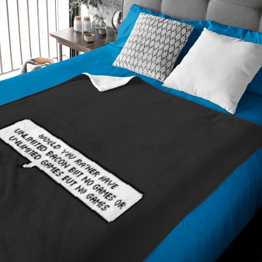 Discover would you rather chuckle sandwich Baby Blankets