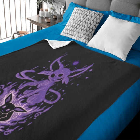 Discover Silhouette Psychic Evolution Baby Blankets