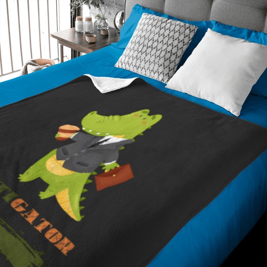 Discover A Litigator   Lawyer Baby Blankets