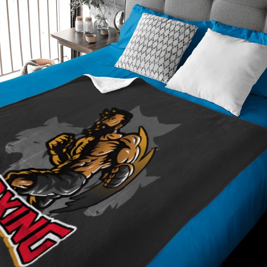 Discover ID Rather Be Boxing 12 Baby Blankets