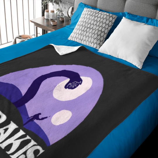 Discover Fear Is The Mind Killer Purple Arrakis Baby Blankets