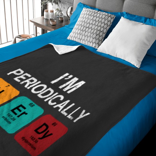 Discover IM Periodically Nerdy T Shirt Baby Blankets
