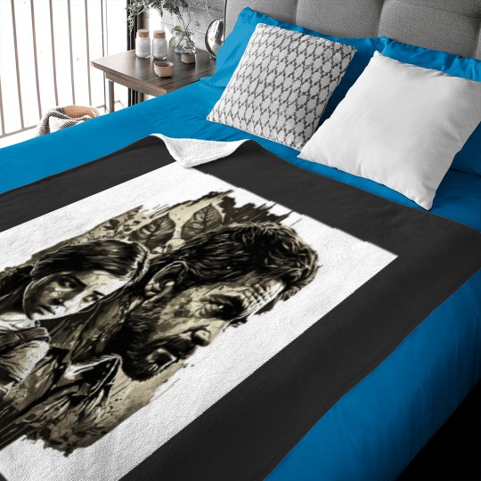 Discover Joel and Ellie Last of Us Baby Blankets