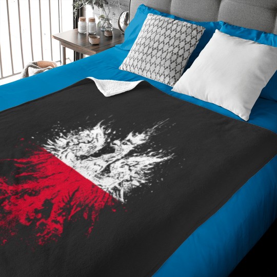 Discover Polish Eagle Polish Pride Polish Flag Polish Baby Blankets