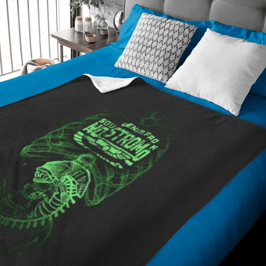 Discover Alien Souvenir x ray Baby Blankets