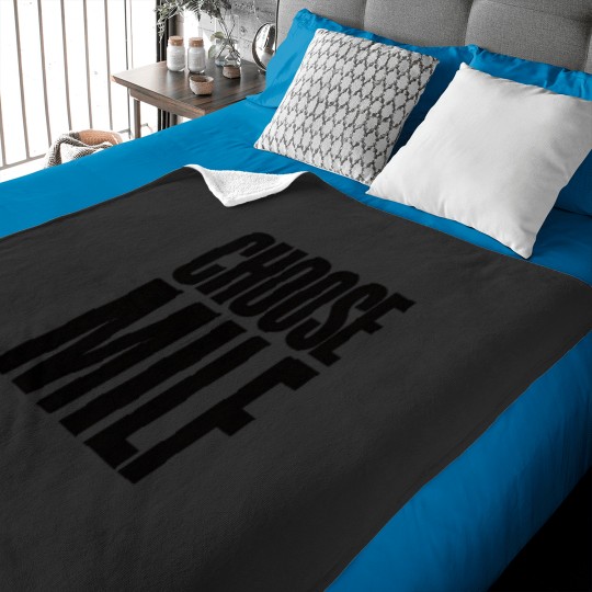 Discover CHOOSE MILF CHOOSE LIFE 80s sexy mom Premium Scoop Baby Blankets