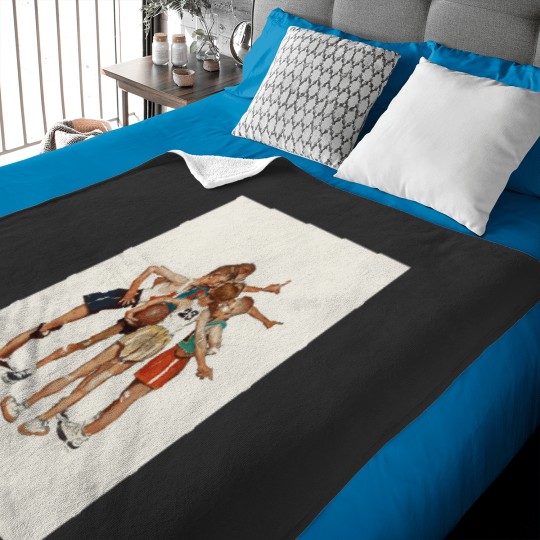 Discover Basketball Portfolio Baby Blankets
