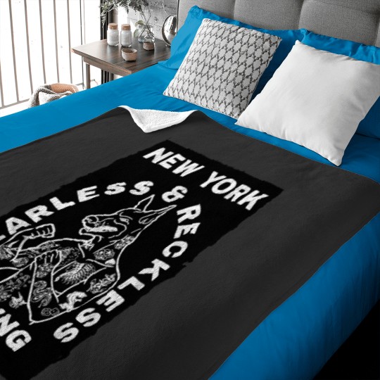 Discover Fearless  Reckless Boxing Crew Baby Blankets
