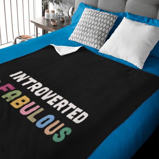 Discover Introverted & Fabulous! Baby Blankets