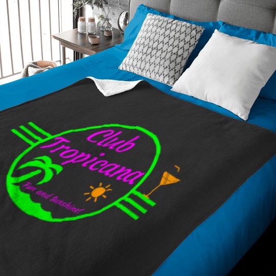Discover Club Tropicanass Baby Blankets