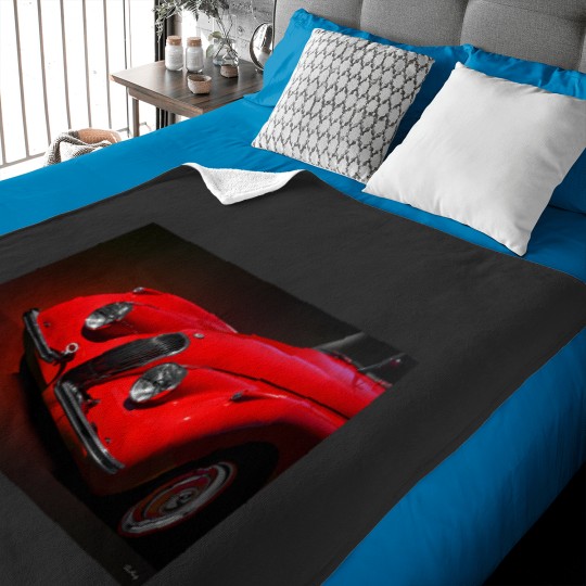 Discover 1954 British Sports Roadster Baby Blankets