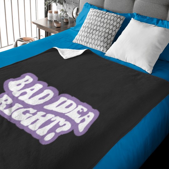 Discover bad idea right White 4 Baby Blankets