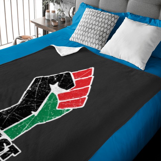Discover Resistance is Existence Solidarity and Support Design Against the Injustice In Palestine Class Baby Blankets