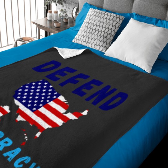 Discover Defend Democracy Protect Votingss Rights Save Vote Electionss Election Baby Blankets