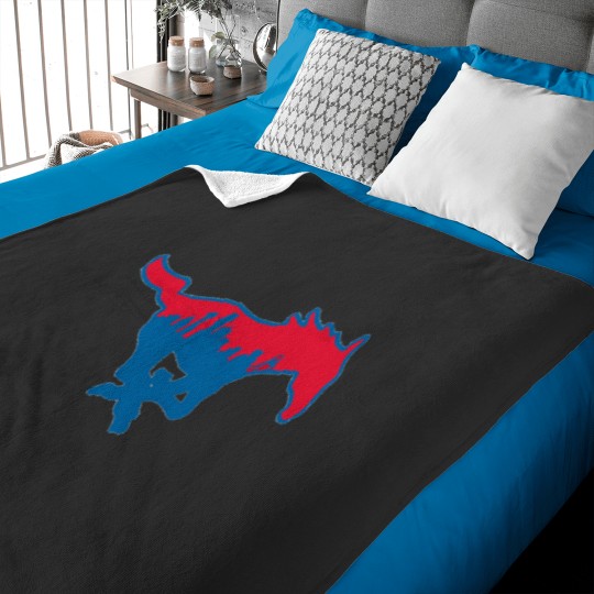 Discover Dallas Skyline Peruna Baby Blankets