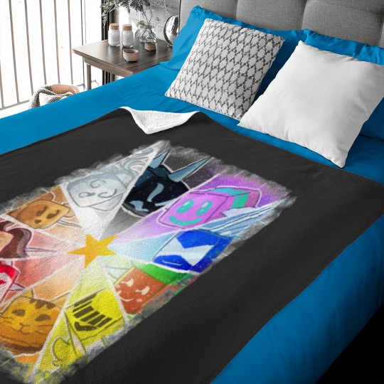 Discover Happy Bee Swarm Simulator Baby Blankets