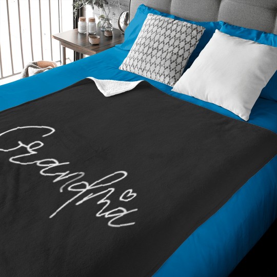 Discover Grandma For Women Mothers Day Grandparents Day Christmas Zip Hoodie Baby Blankets