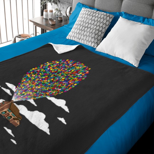 Discover Up Over Springfield Baby Blankets