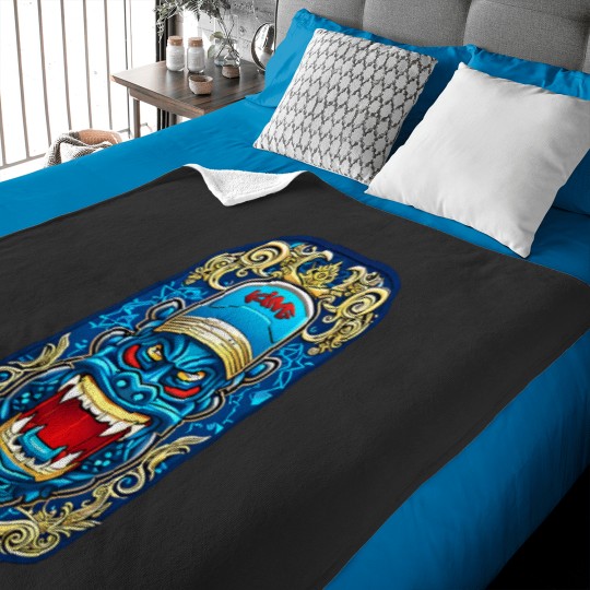 Discover King Kong Skater Baby Blankets