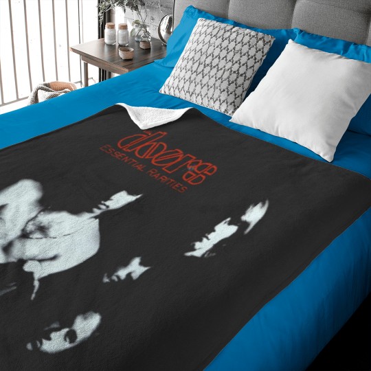 Discover The Doors Band Logo Baby Blanket