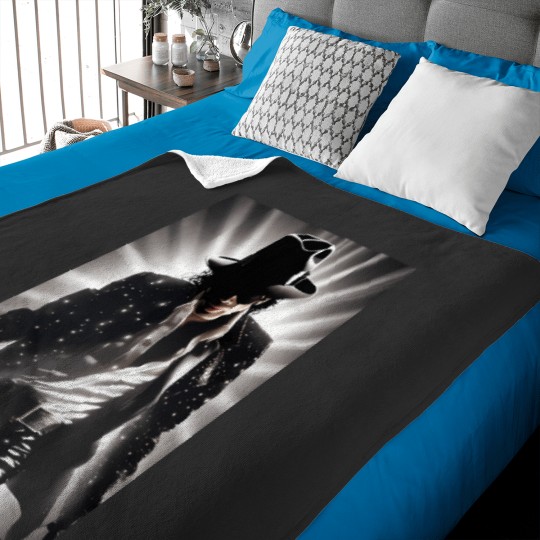 Discover King Of Pop Baby Blankets