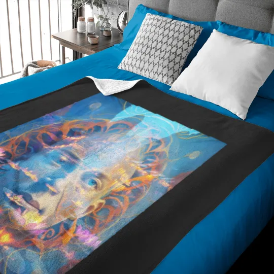 Discover MEDITATIVE PERCEPTION Baby Blankets