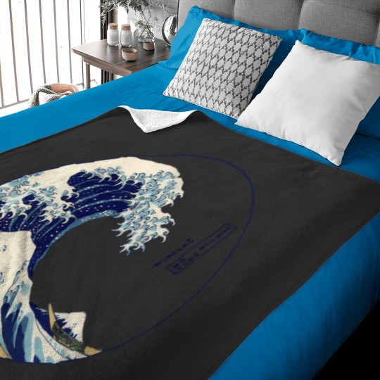 Discover The Great Wave Off Kanagawa By Hokusai Baby Blankets