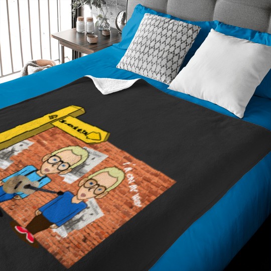 Discover IM On My Way Baby Blankets