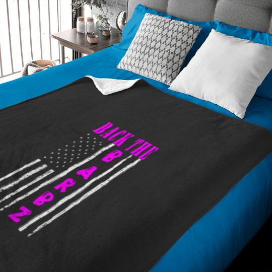 Discover Back the barbzFunny pink design for men, women, girls and boys. Baby Blankets