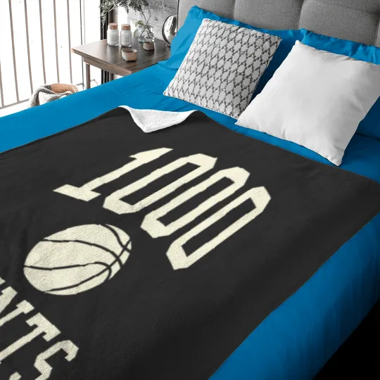 Discover 1000 Points Basketball Gift High School Basketball Mom Baby Blankets