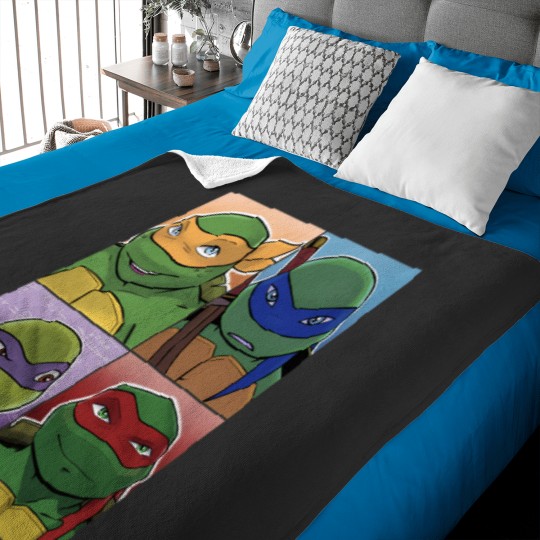 Discover Tmnt 2012 Baby Blankets