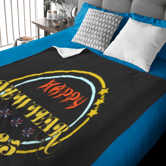 Discover Happy New Year Baby Blankets