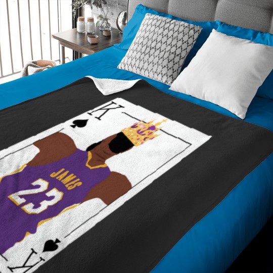 Discover Lebron James King Baby Blankets