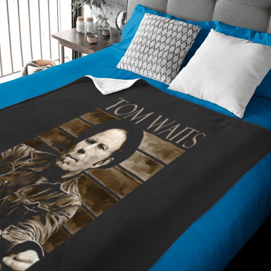 Discover Tom Waits 2 Baby Blankets