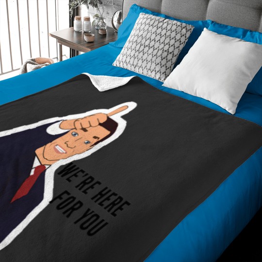 Discover Tom Succession Tv Show WeRe Here For You Baby Blankets