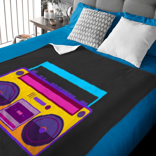 Discover Back To The 80S Baby Blankets