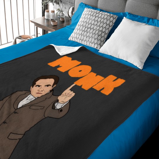 Discover Mr. Monk And The Uneven Letter Baby Blankets