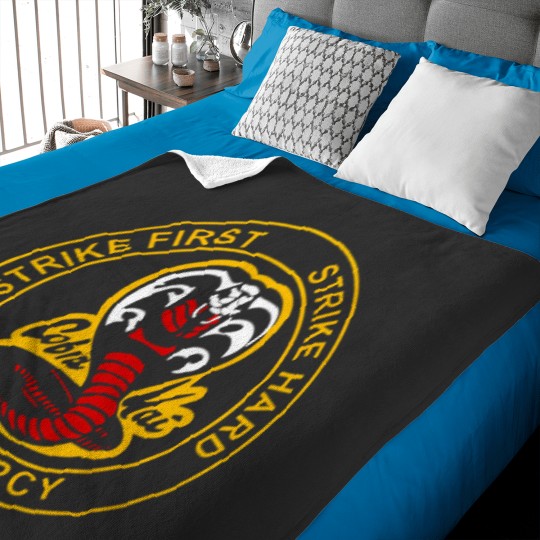 Discover Cobra Kai The Karate Kid Baby Blankets