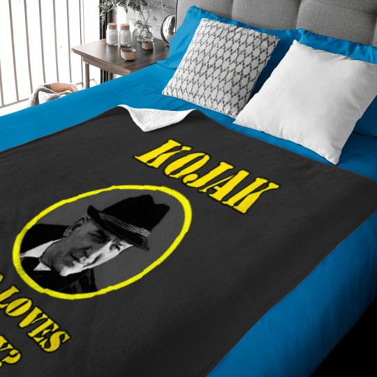 Discover Kojak 70S Series Classic T Shirt Baby Blankets